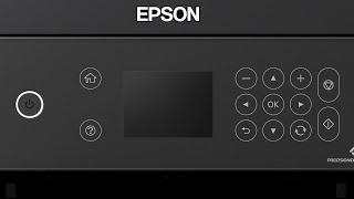 Epson XP5100 Wireless Setup Using the Control Panel [upl. by Srednas]