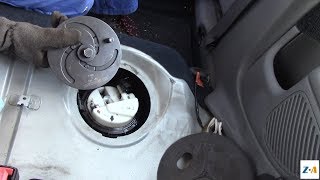 Remplacement de pompe à carburant sur Renault Clio 16 l 16 s 1999 [upl. by Buyse]