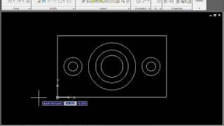 Curso AutoCAD 2009 para Iniciantes  Criando uma Peça Mecânica [upl. by Adachi]