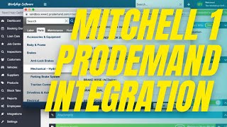 Mitchell1 ProDemand Integration [upl. by Cimbura868]