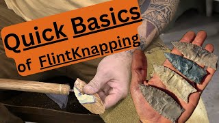 Quick Basics of Flint Knapping [upl. by Mundt149]