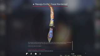 Navaja Knife  Case Hardened unboxing [upl. by Green953]