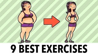 9 Best Exercises To Reduce Belly And Back Fat [upl. by Lindon]