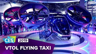 Ubers air taxi revealed at CES 2019  What The Future [upl. by Drewett818]