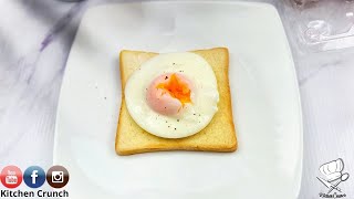 How to Poach an Egg in the Microwave  Microwave Poached Eggs Recipe [upl. by Alvin]