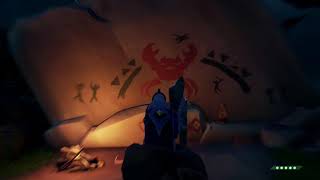 Crooks Hollow Riddle Lone Painted Crab Sea Of Thieves [upl. by Anastas]