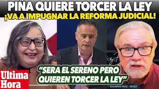 PIÑA IMPUGNARÁ REFORMA JUDICIAL quotNo respetan ni a su m4drequot [upl. by Cleland]