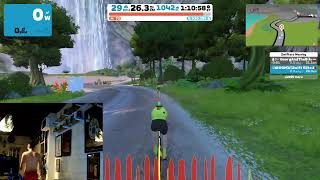 Alpe Du Zwift Handicap Race  Kaboom Cycling Madness [upl. by Koh]