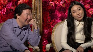 Crazy Rich Asians Cast on Hollywood Stereotypes [upl. by Goldston]