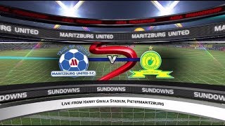 Absa Premiership 201718  Maritzburg United vs Mamelodi Sundowns [upl. by Prowel]