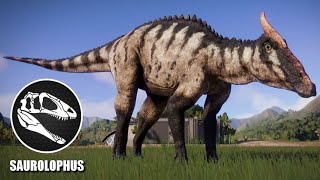 TRex vs Saurolophus Hypacrosaurus amp Gryposaurus  JWE 2 Mods 4K 60FPS [upl. by Yssis]