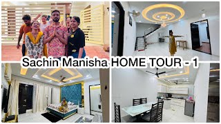 Vlog 1822  सपनो का महल  HOME TOUR  Sachin Manisha [upl. by Marciano]