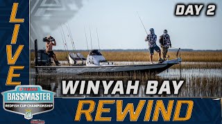 2023 Bassmaster Redfish Cup Championship LIVE at Winyah Bay  Day 2 [upl. by Annaiviv]