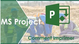 Comment imprimer le planning de projet dans MS Project [upl. by Ahsieit]