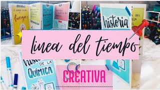 Linea del tiempo CREATIVA 💗📍 [upl. by Telocin]