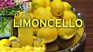 Limoncello Homemade Italian Lemon Liqueur [upl. by Etom]