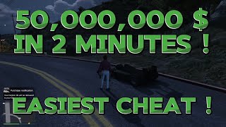 EASIEST CHEAT EVER GTA 5 ONLINE IN 2 MIN [upl. by Odlaumor700]