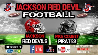 Jackson Red Devil Football vs Pike County [upl. by Aida]