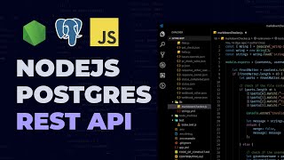 Nodejs amp PostgreSQL REST API [upl. by Suneya694]