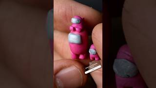 TINIEST AMONG US YOU’LL EVER SEE polymerclay amongus shorts [upl. by Lotsirhc178]