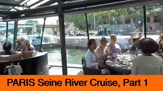 PARIS Seine River Luxury Lunch Cruise  Pre Covid19 Travel Tour  Part1 [upl. by Ylevol]