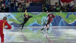 Speed Skating Men 1500M Complete Event  Vancouver 2010 [upl. by Ragen]