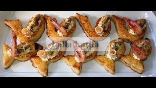 feuilletés aux crevettes [upl. by Nowad]