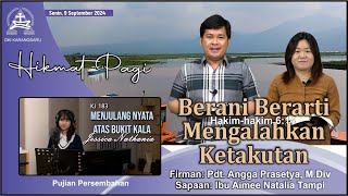 HIKMAT PAGI  Senin 9 September 2024  Pdt Angga Prasetya MDiv [upl. by Atilamrac]