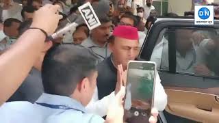 Exclusive visuals of SP Chief Akhilesh Yadav from Sir Ganga Ram Hospital Delhi Met Azam Khan [upl. by Nwahsram167]