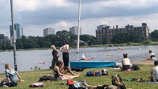 Open Air Swimming In North London [upl. by Salisbury]