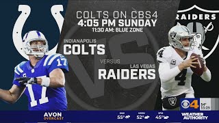 Watch Colts vs Raiders Sunday at 405 pm [upl. by Fair999]