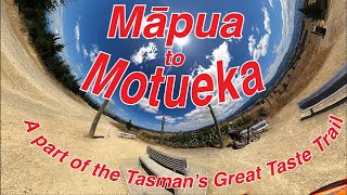 Tasmans Great Taste Trail Māpua to Motueka Section [upl. by Glinys]