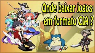 3DS Onde baixar jogos em formato CIA 1 [upl. by Aicemed133]