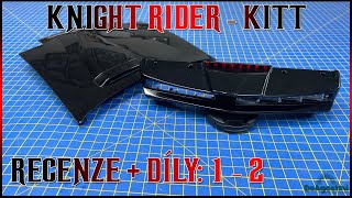 STAVBA a RECENZE KITT  Knight Rider Čísla 1  2 18 Big Scale Model od DeAgostini [upl. by Werdnael]