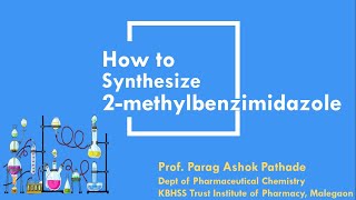 Synthesis of 2 methyl benzimdazole from ophenylene diamine OPD [upl. by Sands]