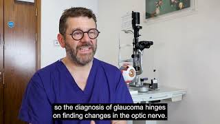 Gus Gazzard describes how Glaucoma is diagnosed [upl. by Sucramal]