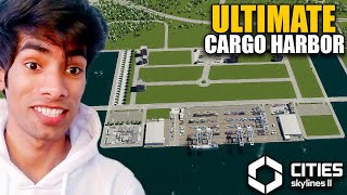 Building the ULTIMATE Cargo Harbor in Cities Skylines 2  CITIES SKYLINES 2 Part 4 [upl. by Burnaby383]