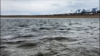 Ice Off Fly Fishing at Grantsville reservoir [upl. by Yliram]