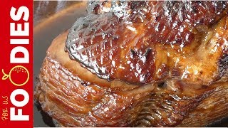 Pomegranate Glazed Ham Recipe  YOU WILL LOVE THIS [upl. by Nageem]