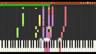 REMAKE 3T  I Need You Synthesia Piano Tutorial [upl. by Amaral]