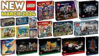 All NEW LEGO SETS March 2024 50 RELEASES [upl. by Faxen]