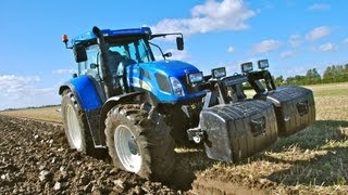 Planting Tulip Bulbs  Tulpenbollen planten New Holland Bonanza  Maliepaard Bloembollen [upl. by Emoryt886]