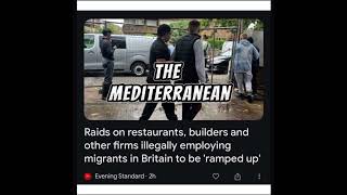 Raids on restaurants builders and other firms illegally employing migrants in Britain toberamped up [upl. by Ode532]