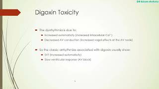 Digoxin Toxicity in ECG [upl. by Jervis218]