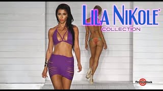 Lila Nikole Swimwear  Miami Swim Fashion Week 2015 Runway Sexy Bikini Models Show  EXCLUSIVE [upl. by Abram]