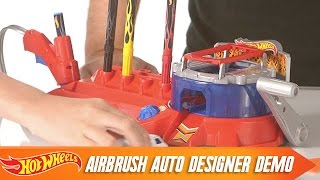 Airbrush Auto Designer  OFFICIAL Product Demo  HotWheels [upl. by Moody45]