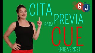 CITA PREVIA PARA CUE [upl. by Brigitta978]