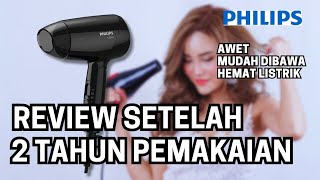 Review Philips Hair Dryer Essential Care BHC01012 Setelah Pemakaian 2 Tahun [upl. by Shira998]