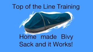 Home Made Bivy Sack Cheap and it Works [upl. by Siletotsira]