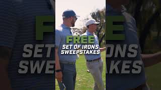 SWEEPSTAKES ENTER TO WIN NEW TaylorMade P770 or P7CB Irons TODAY [upl. by Antonella]